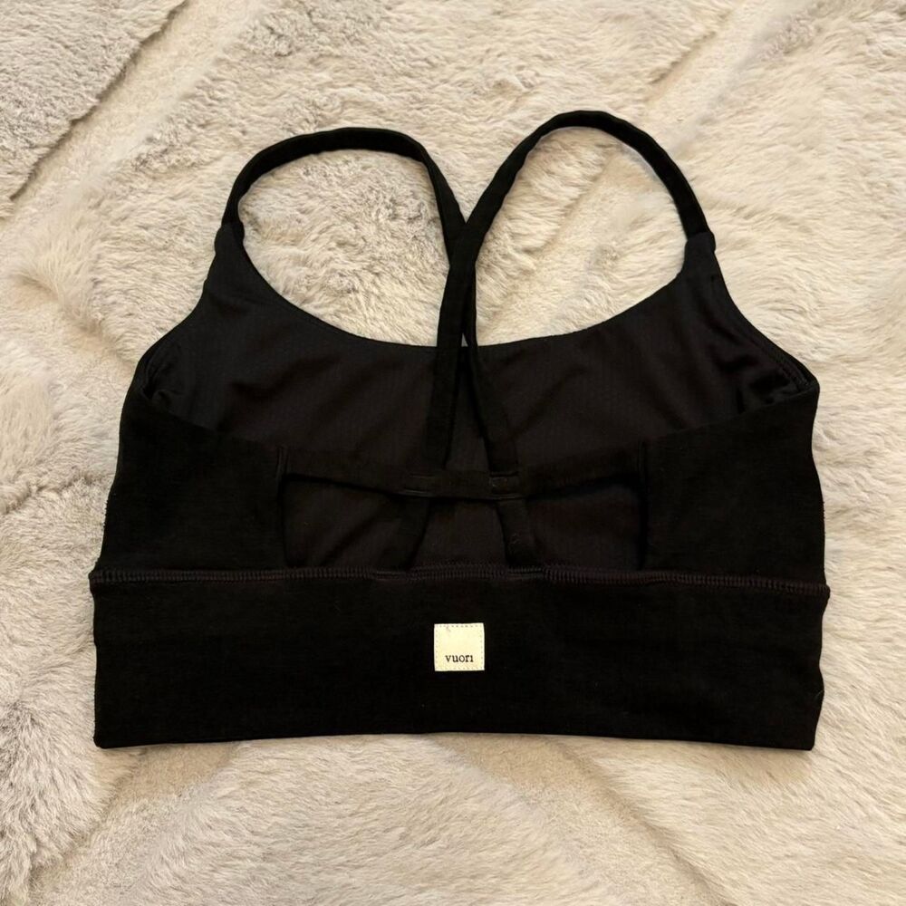 Vuori Black Sports Bra